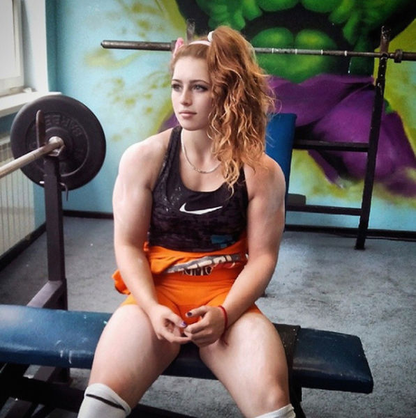 This Girl Has Sweet Barbie Doll Looks but Packs a Lot of Muscle