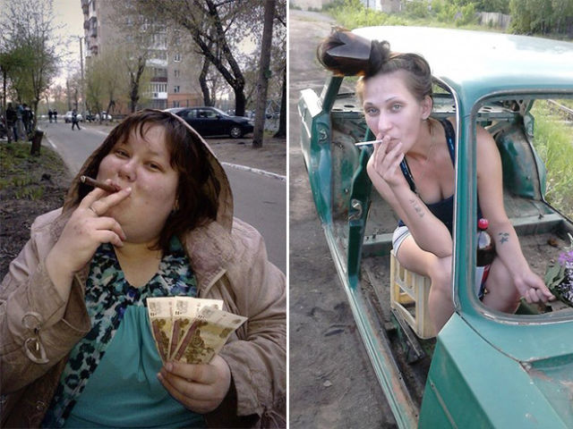 Average Pictures Found on Russian Social Networks