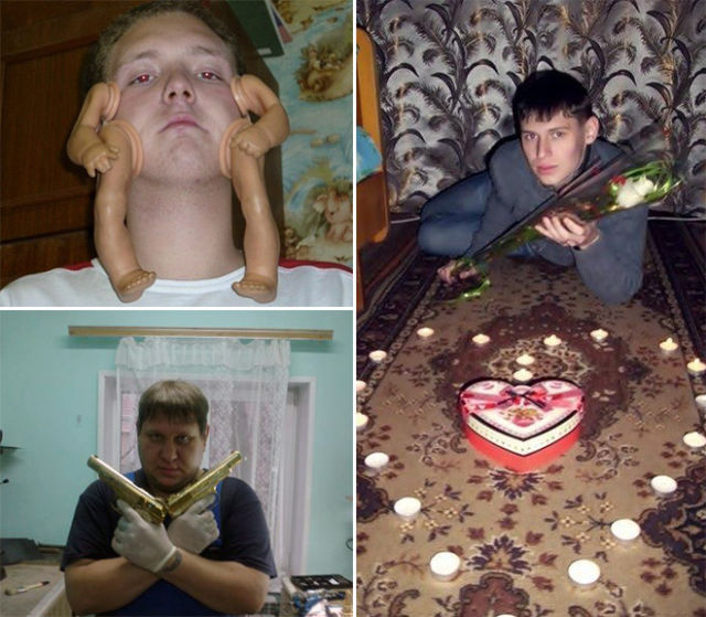 Average Pictures Found on Russian Social Networks