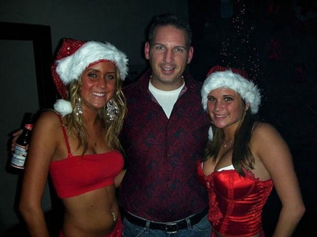 Christmas Party Craziness with Drunk Girls