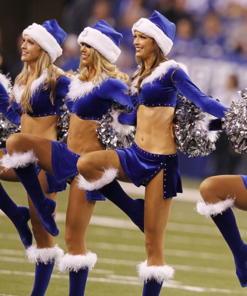 Naughty and Nice Christmas Girls All Look Sexy