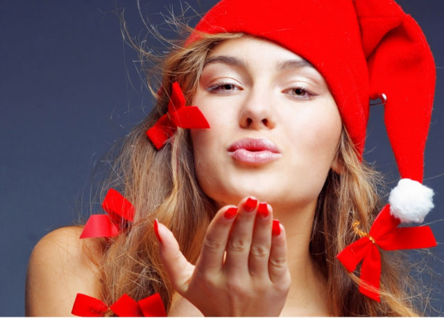 Naughty and Nice Christmas Girls All Look Sexy