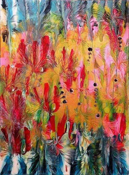 Making Art With Her Double D’s