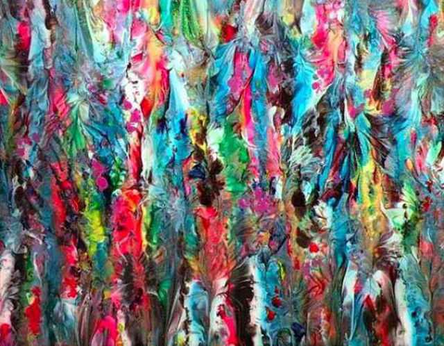 Making Art With Her Double D’s