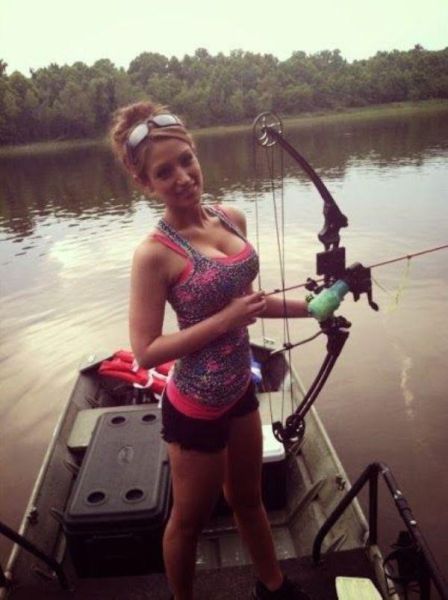 Sexy Archery Girls Shooting Away