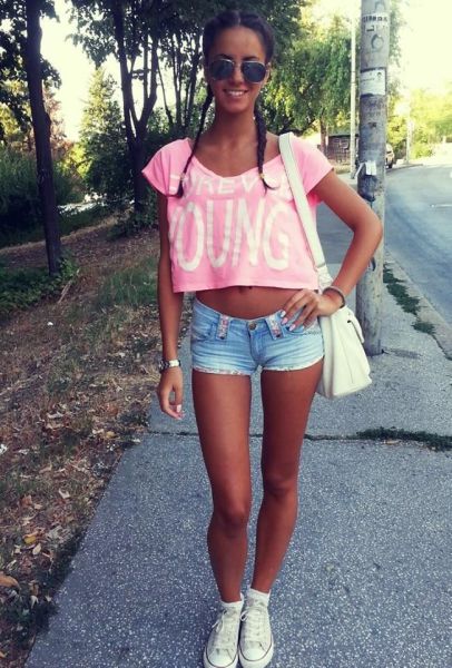 Girls Put Their Best Bits on Display in Risqué Fashion Choices