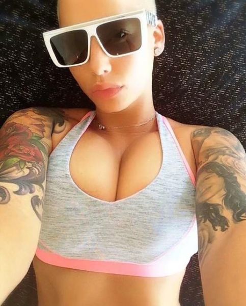 Amber Rose Sizzles in Sexy Shots