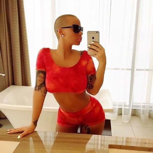Amber Rose Sizzles in Sexy Shots