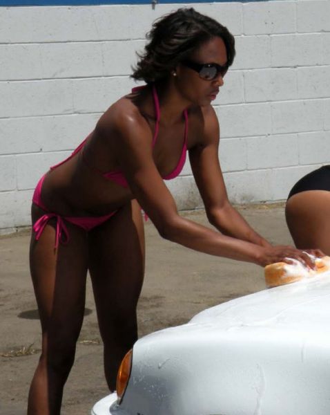 Soapy Car Wash Girls Simply Ooze Sexiness
