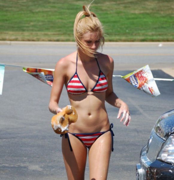 Soapy Car Wash Girls Simply Ooze Sexiness