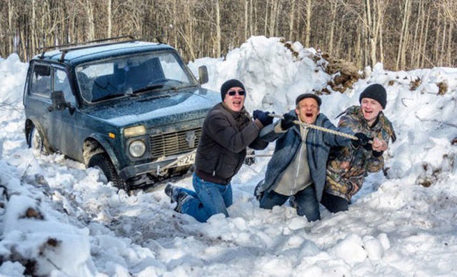 Russians Have Winter Totally Nailed