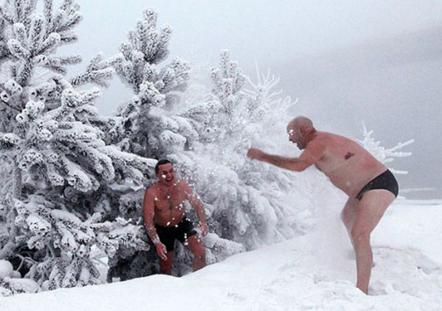 Russians Have Winter Totally Nailed