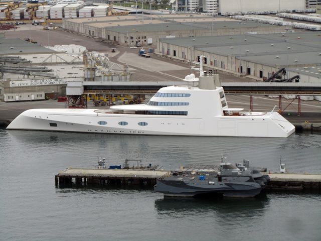 A Russian Billionaire’s Astounding Luxury Yacht