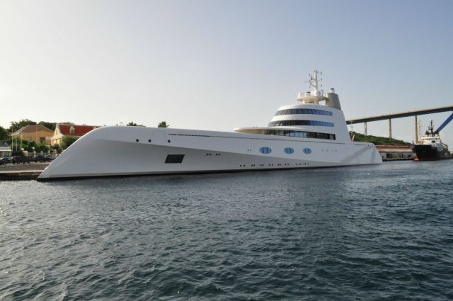 A Russian Billionaire’s Astounding Luxury Yacht