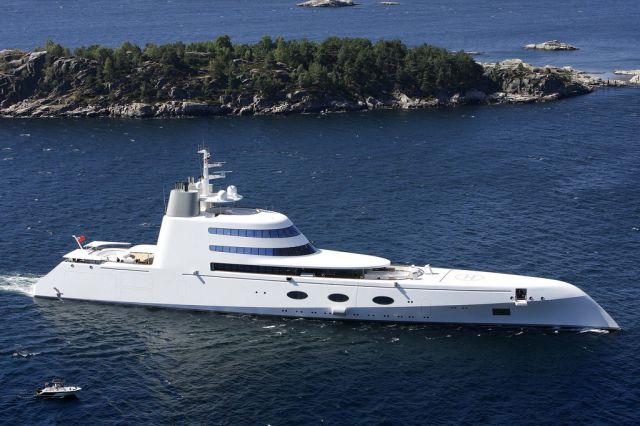 A Russian Billionaire’s Astounding Luxury Yacht