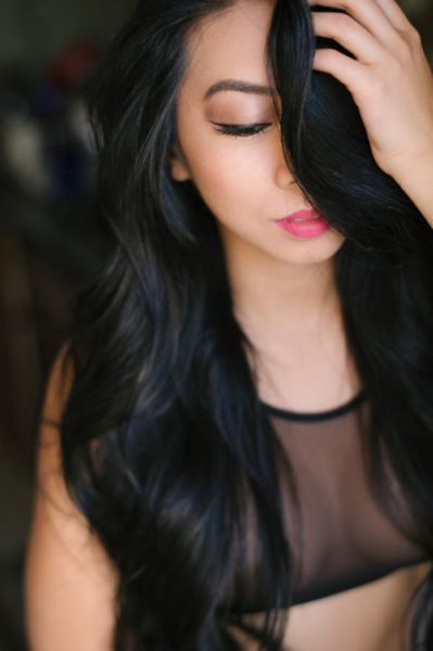 Woman Look Hot Wearing Mesh Clothing