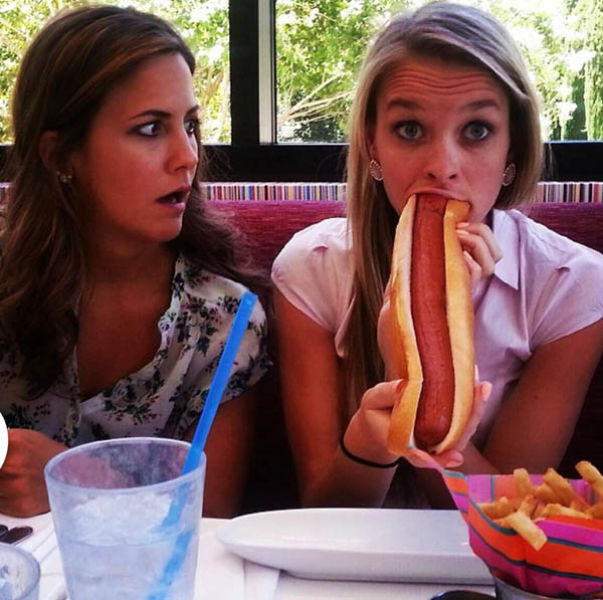 Hot Dog Eating Girls Are Hot
