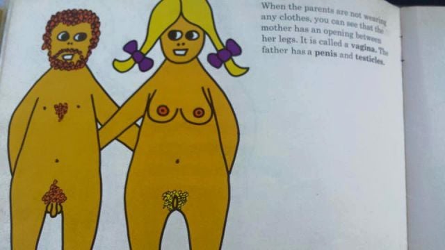 A Vulgar Kids Book from 1975