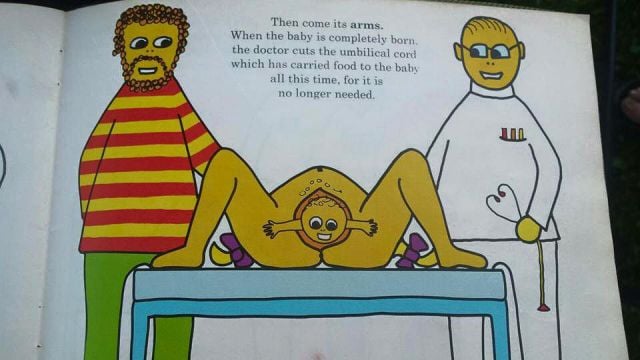A Vulgar Kids Book from 1975