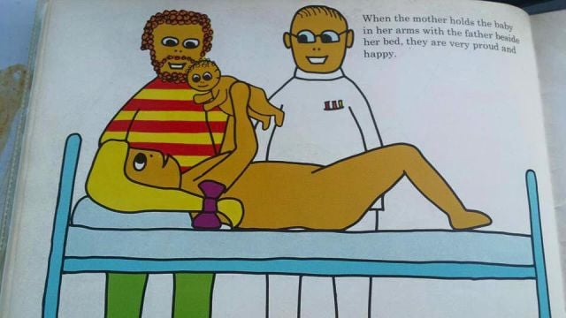 A Vulgar Kids Book from 1975