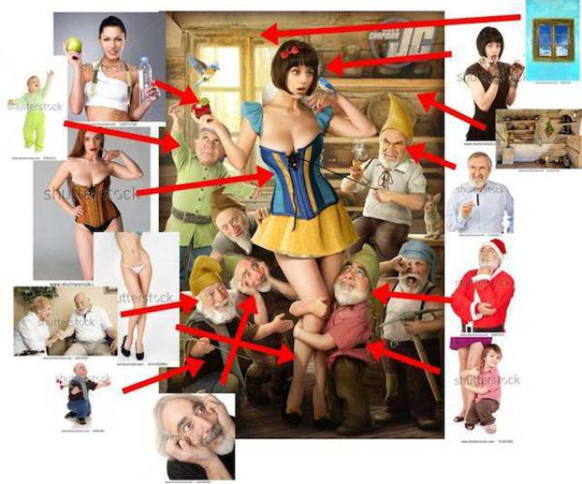 Stock Photos Get a Cool Cosplay Twist