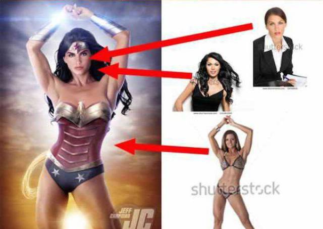 Stock Photos Get a Cool Cosplay Twist