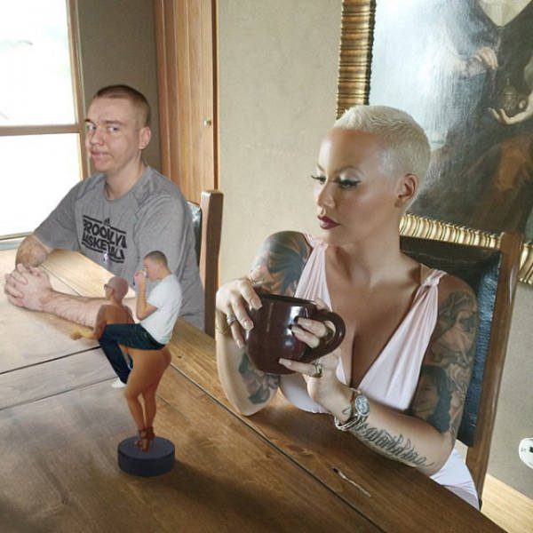 This Dude Has a Lot of Celebrity Friends