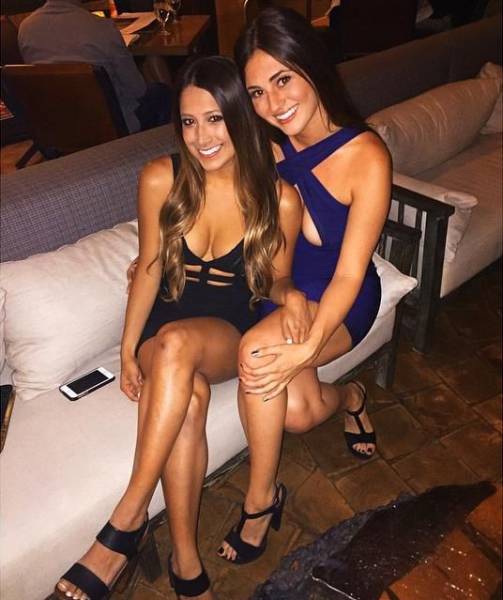 Lookout Boys…Here Come the Babes in Tight Dresses