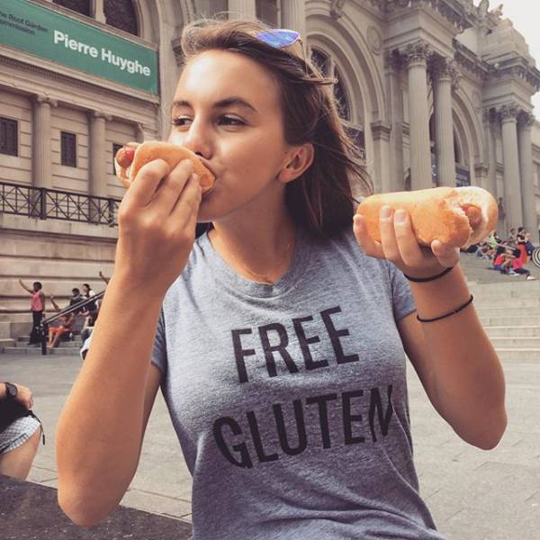 Girls Give Gluten-Free the Middle Finger