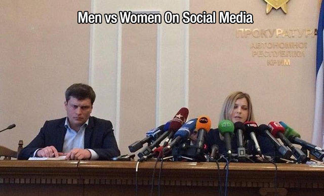 Men and Women Are from Two Different Worlds