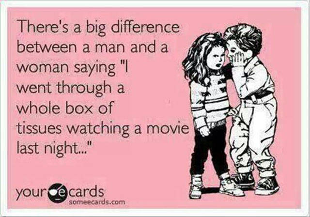 Men and Women Are from Two Different Worlds