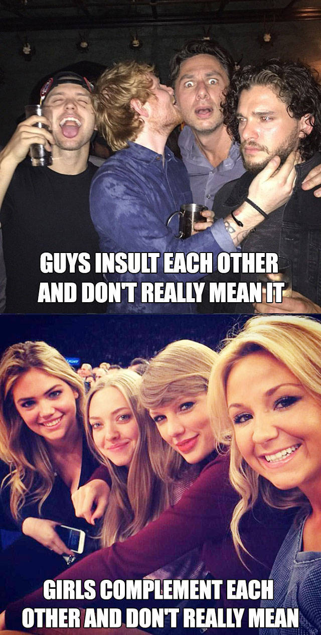 Men and Women Are from Two Different Worlds