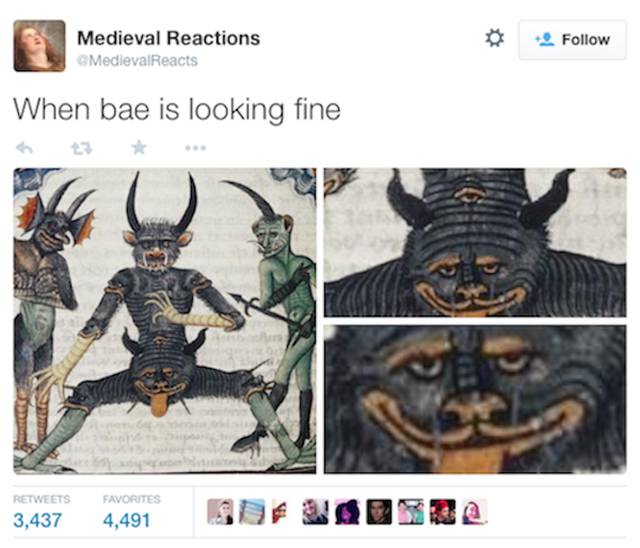 Medieval Art Captures Modern Life Perfectly