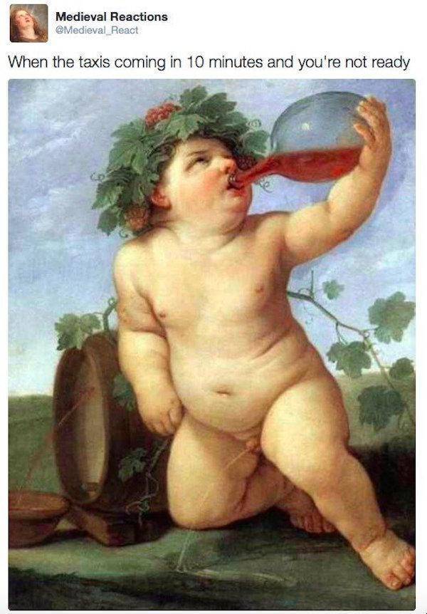 Medieval Art Captures Modern Life Perfectly