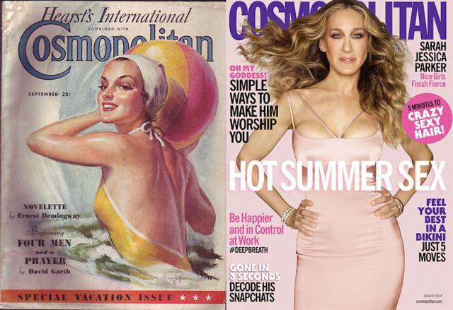 Magazine Covers Have Changed Dramatically Over Time