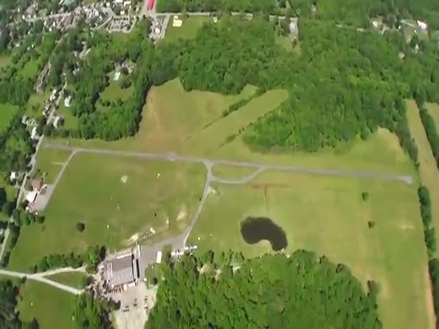 Poor David Hasn’t Quite Gotten the Hang of Landing His Parachute