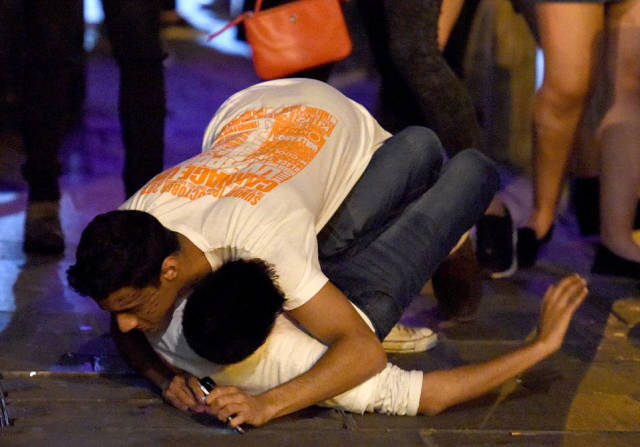 British Students Engage in a Little Drunken Debauchery