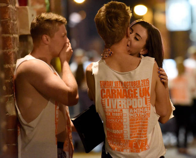 British Students Engage in a Little Drunken Debauchery