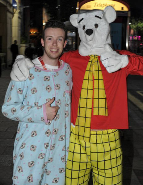 British Students Engage in a Little Drunken Debauchery