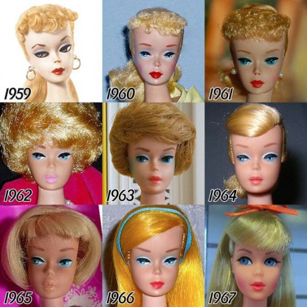 How Barbie Has Changed Since 1959 to Today