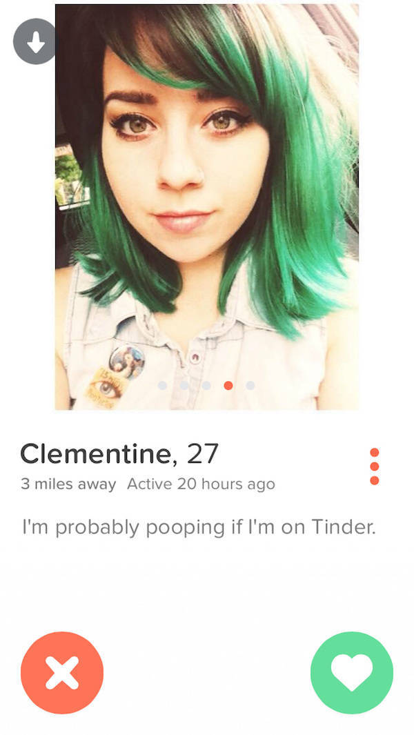 Tinder Profiles That Aren’t Messing Around