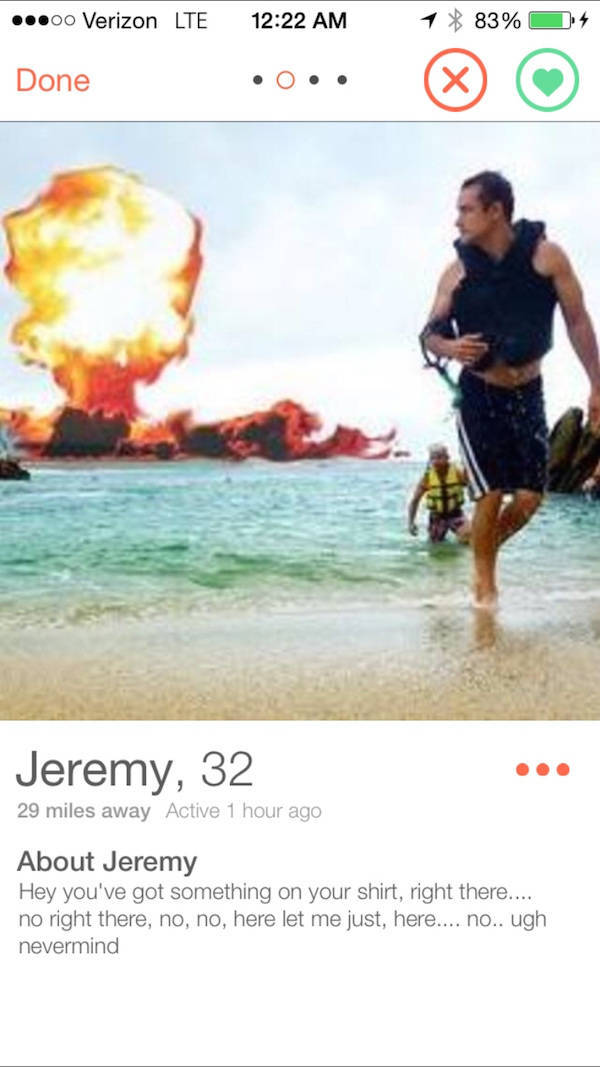 Tinder Profiles That Aren’t Messing Around