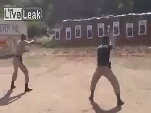 This Police Training Video Is Like Watching a Perfectly Synchronised Dance