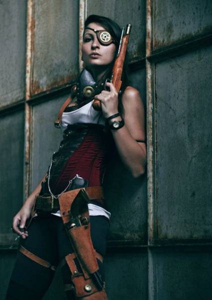 Hot Girls Doing Steampunk Just Right