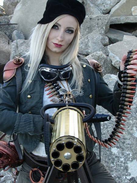 Hot Girls Doing Steampunk Just Right