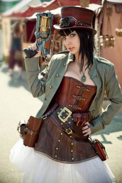 Hot Girls Doing Steampunk Just Right
