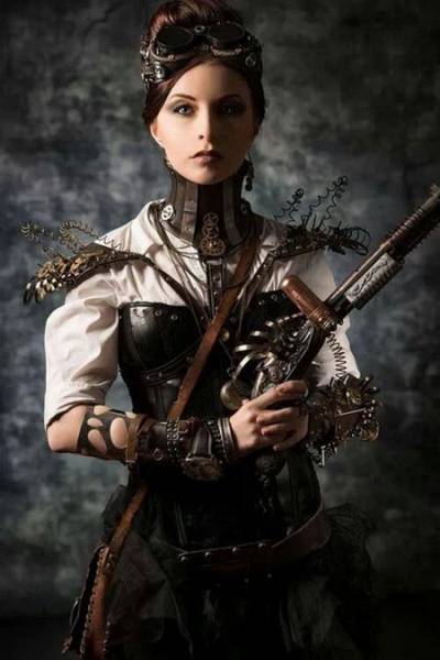 Hot Girls Doing Steampunk Just Right
