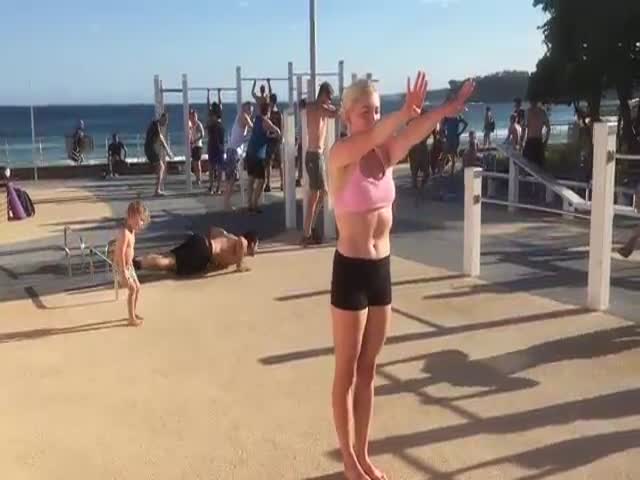 This Is One Really Intense Workout