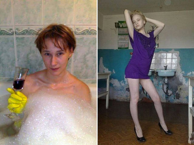 Glamour Shots Are Not Actually That Sexy in Russia
