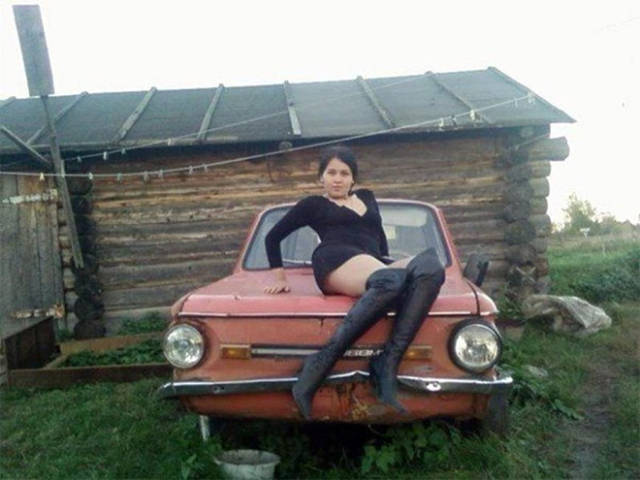 Glamour Shots Are Not Actually That Sexy in Russia